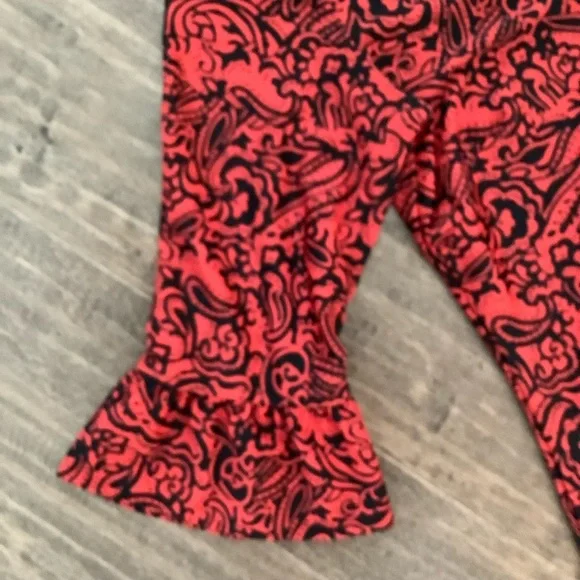 Jude Connally Red and Black Patterned Dress - Picture 3 of 6